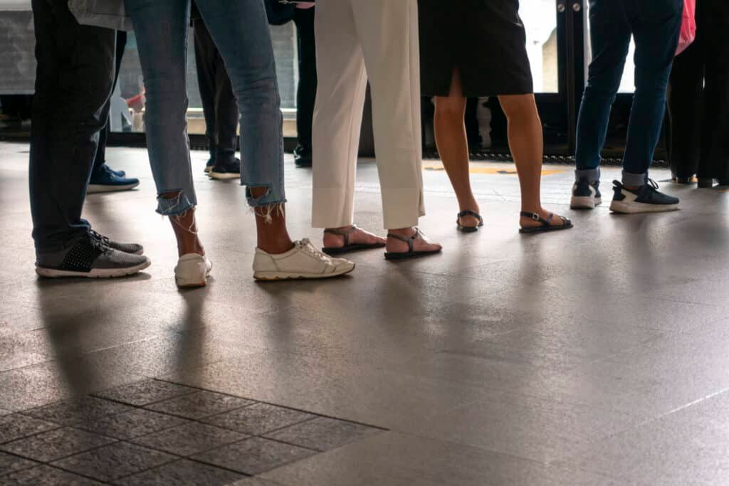 Queuing: a national sport