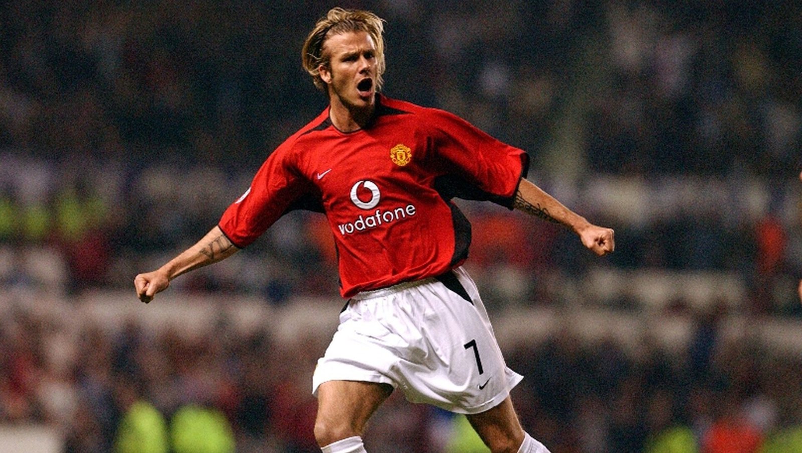 David Beckham during his playing career